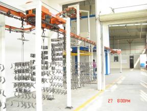 電動車零部件流水線